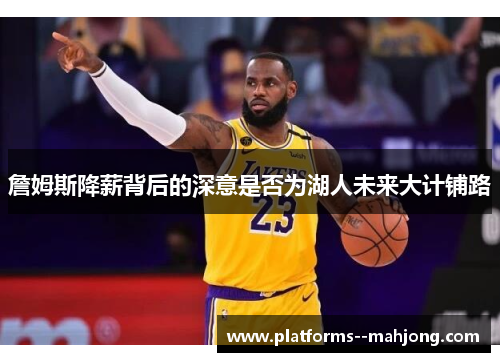 詹姆斯降薪背后的深意是否为湖人未来大计铺路